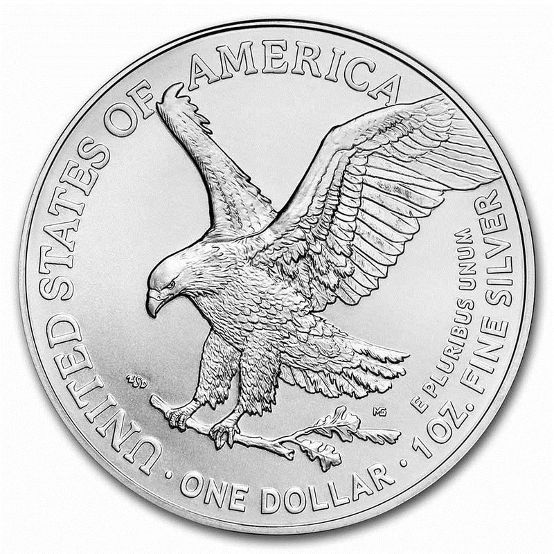 $1 American Silver Eagle 1 oz .999 Fine BU (our year choice 
