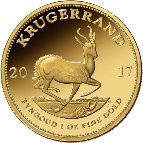 1 oz Gold Krugerrand AmFed Coin Bullion