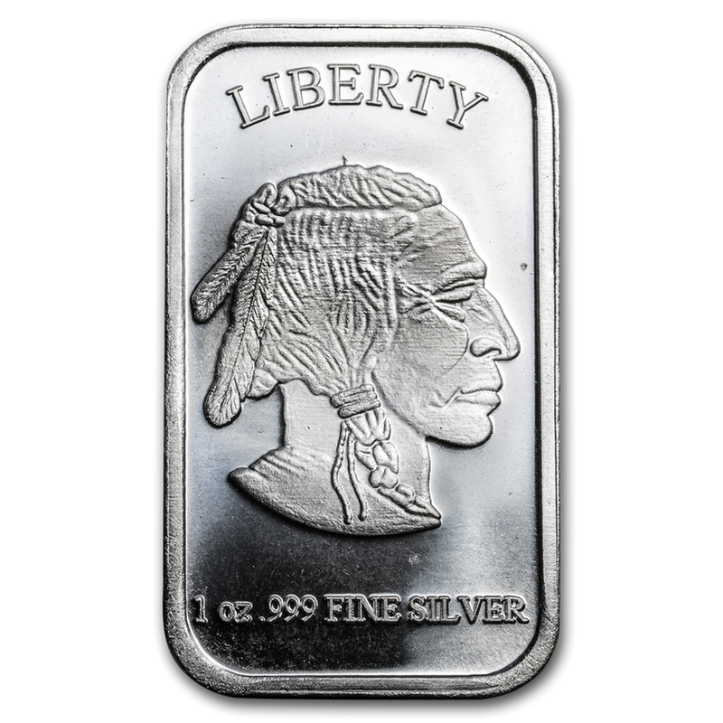 Buy 1 oz Silver Bar: .999 Fine Silver Bullion for Investors