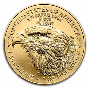 1 OZ Gold American Eagle  BU (Our Year Choice)