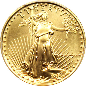 1/4 oz Gold American Eagle (Our Year Choice) Brilliant UNC
