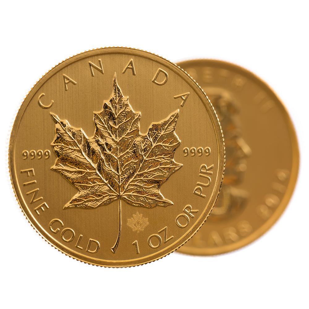 Buy 1 oz. Canadian Gold Maple Leaf, Gold Coins