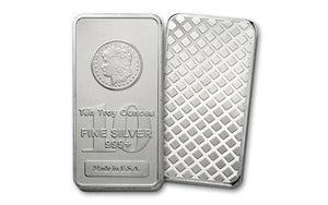 10 oz Silver Bar  (our type choice)