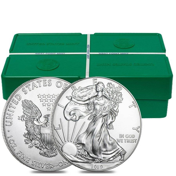 Monster Box of 500 x 1oz $1 .999 Fine Silver American Eagles