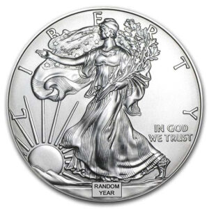 $1 American Silver Eagle 1 oz .999 Fine BU (Our Year Choice)