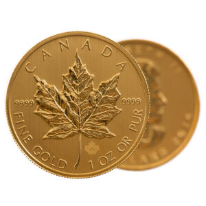 1 oz Canadian Maple Leaf Gold Coins BU (Our Year Choice)