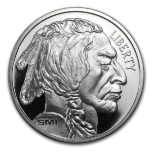 Buy 1 oz Silver Round: .999 Silver Bullion (Our Brand & Year Choice)
