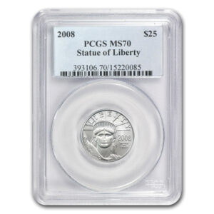 2008 1/4 oz American Platinum Eagle MS-70 PCGS