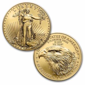 $50 Gold American Eagle Type II