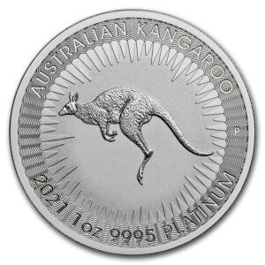 1 oz Platinum Kangaroo: Australian .9995 Platinum Coin