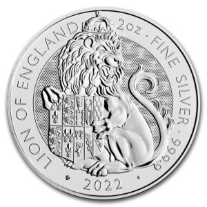 2 oz Silver Great Britain Tudor Beasts