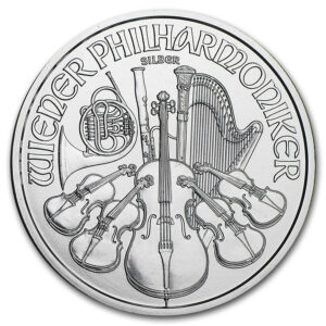 1 oz Austrian Philharmonic Silver Coins