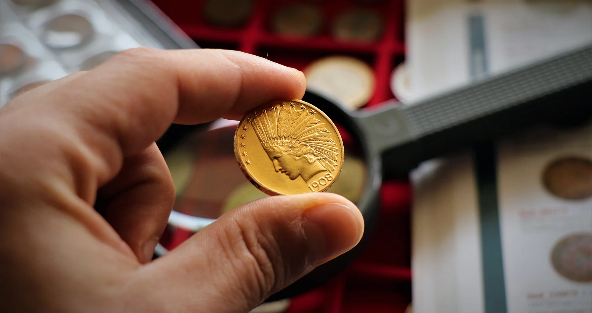 gold coin for consignment