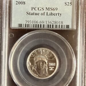 1/4 oz American Platinum Eagle MS-69 PCGS